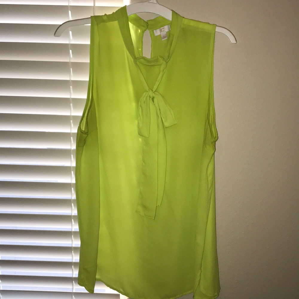 Lime green Charming Charlie tank top